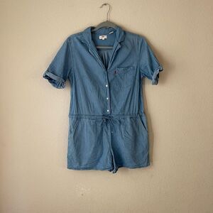 Levi’s chambray romper‎